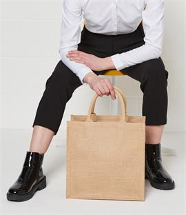 Brand Lab Natural Jute Tote Bag